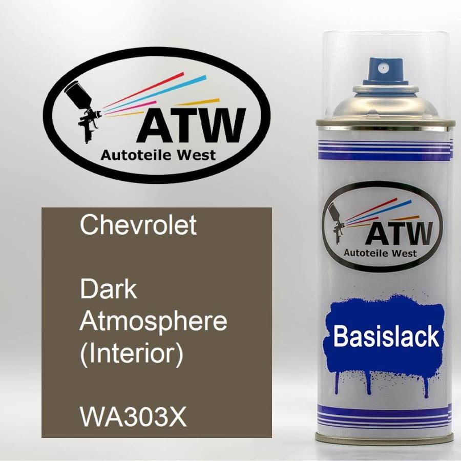 Chevrolet, Dark Atmosphere (Interior), WA303X: 400ml Sprühdose, von ATW Autoteile West.